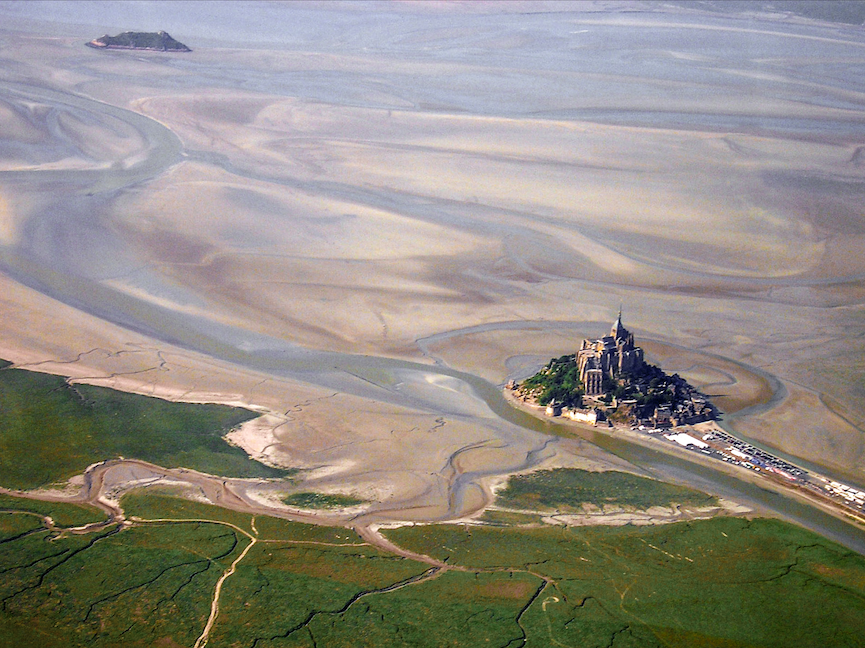 Mont St. Michel and Tombelaine, Luftaufnahme